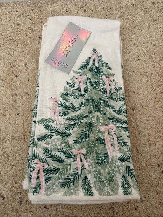 Rachel Zoe Other - NWT Set of 3 Christmas Kitchen Towels